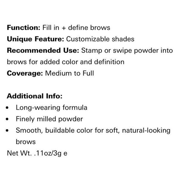 SIGMA BEAUTY Color + Shape Brow Powder Duo in LIGHT 3 g / 0.11 oz NEW IN BOX - Picture 4 of 6